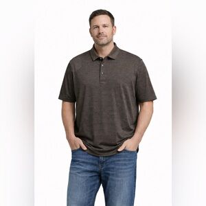 BOSS - HUGO BOSS - BRWN & HEATHER BRWN STRIPE